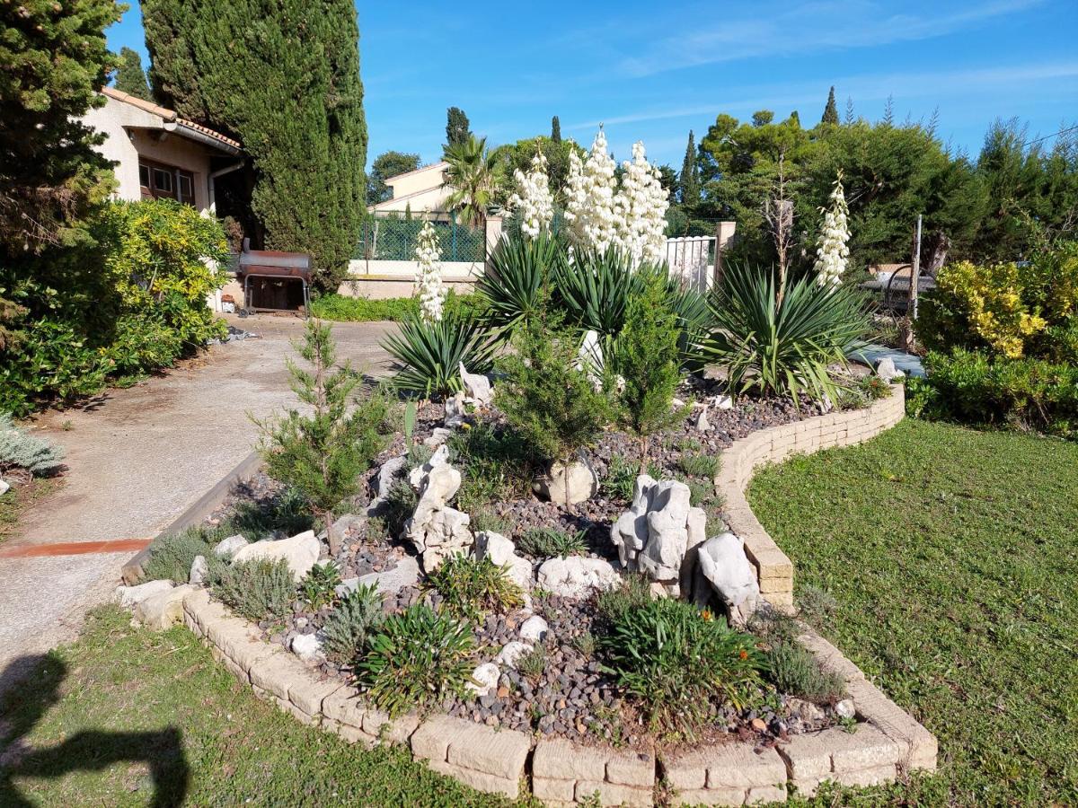 La Maison De Georges - Climatisee -Terrain Et Vue Etang Marseillan  Exterior photo