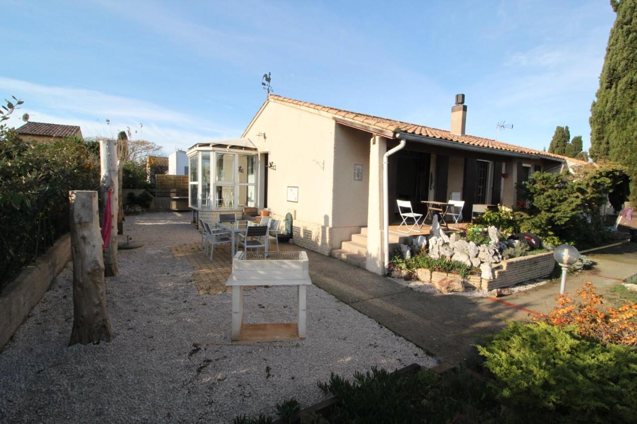 La Maison De Georges - Climatisee -Terrain Et Vue Etang Marseillan  Exterior photo